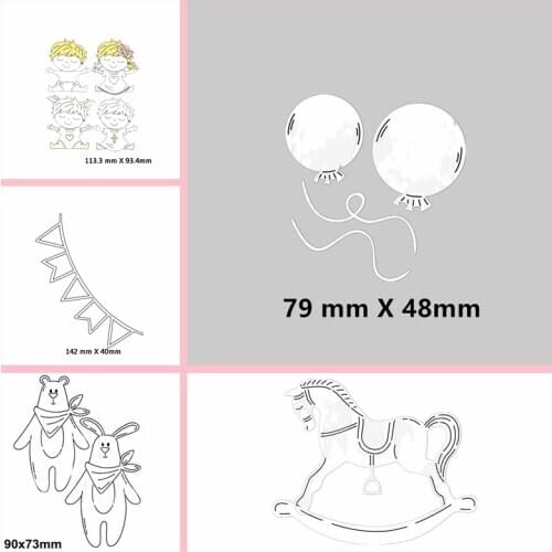 Children Toy DIY Metal Cutting Dies Handicraft Scrapbooking Paper Card Album Making Embossing Template Stencil Decoration