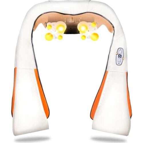 Multi-function Massagem U Shape Electrical Shiatsu Massager Shawl Roller Heat Massage Electric Pain Neck and Shoulder