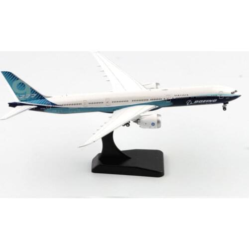 19CM 1/400 Scale 777 B777-9x N779XW LH4160 Prototype Airlines Plane Model Toy Alloy Lading Gear Aircraft collectible display