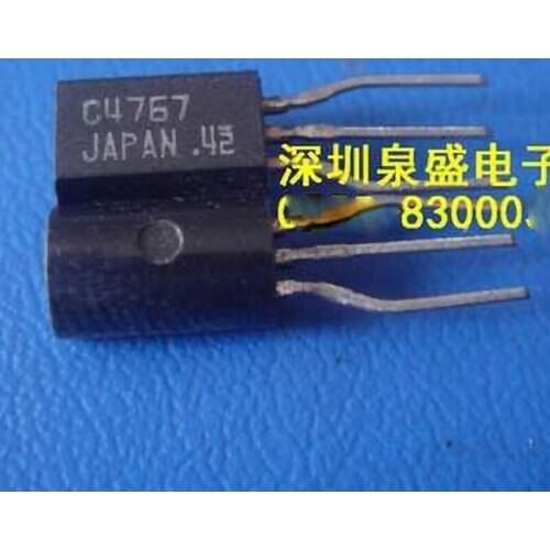 New 10pcs 2SC4767 C4767 TO-92L Straight-in triode in stock