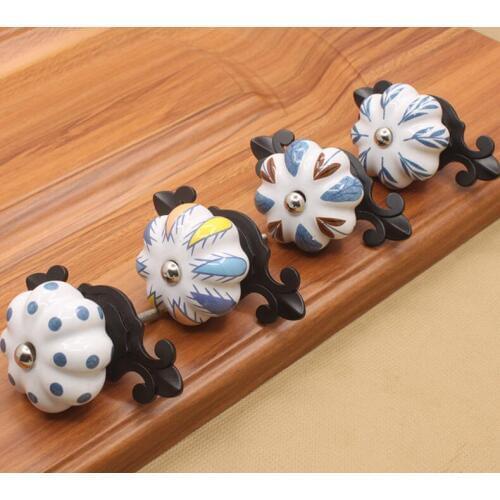 New Arrival 8 style European Ceramic Hardware Ceramic Furniture Fittings