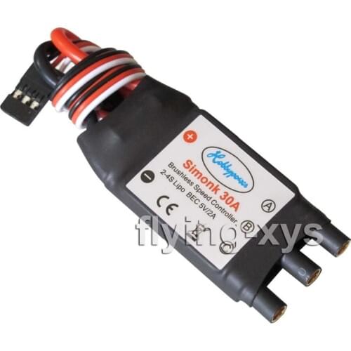 Hobbypower SimonK 30A ESC Brushless Speed Controller BEC 5V 2A for Quadcopter Multicopter F450 F550 S500