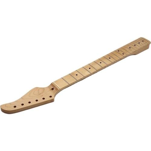 Natural Color Guitar Neck 6 Strings Electric Guitar Neck Canadian Maple wood Neck 22 Frets Matte With Truss Rod 5.6cm Heel Width