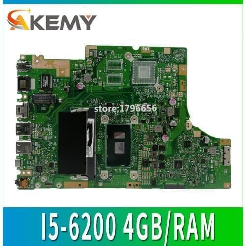 TP501UA Laptop motherboard I5-6200 4GB/RAM for ASUS TP501UA TP501U TP501UQ TP501UB Test mainboard TP501UA motherboard test ok