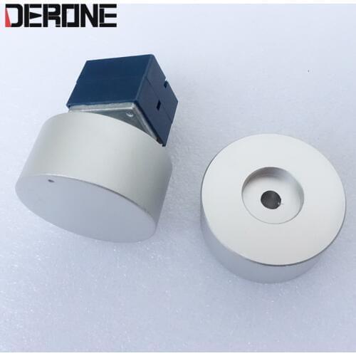 1 piece aluminum knob diameter 44MM high 22mm for amplifier volume control Potentiometer knob Professional audio accessories