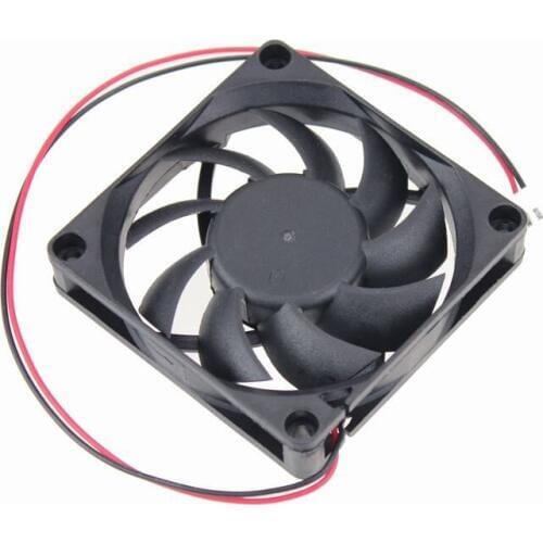 200pcs/lot GDT 2pin 70mm 7015S 70mmX70mm x 15mm 7cm Cooling Fan 24 Volt