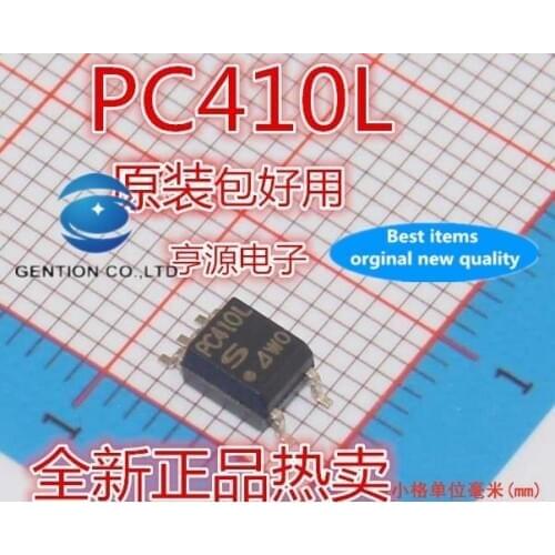 30pcs 100% orginal new real stock PC410 PC410L light coupling photoelectric coupler SOP - 5