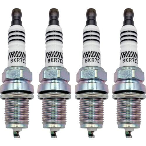 4pcs/lot BKR7EIX 2667 High Quality Iridium Spark Plug For BMW Honda Audi
