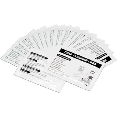 New 50 Printer Cleaning Cards, Professional Cleaning Cards For Hotel Door Locks/POS/ATMs/Vending Machines/Slot Machines