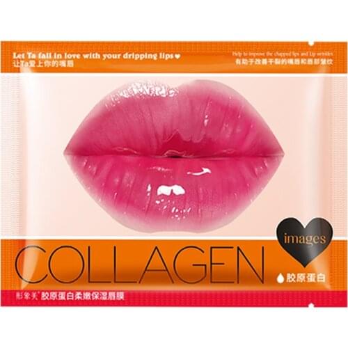 Lip Mask Womens Beauty Lip Moisturizing Hydrating Gloss Mask Sheets Anti-drying Lip Patch