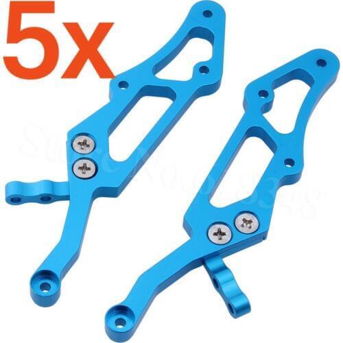 Wholesale 5 Sets/Lot HSP 860024(60057) 760024 Aluminum Wing Stay Alloy Upgrade Parts for 1/8 R/C Model Car 2P CNC 94761