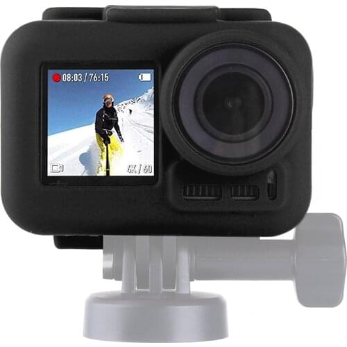 Silicone Protective Case with Lens Cover & Lanyards for DJI Osmo Action Camera