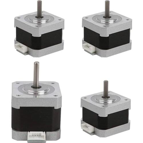 3D Printer Stepper Motor 42-40/1Pcs and 42-34/3Pcs 2 Phase 0.8A 1.8 Degree 0.4N.M for 3D Printer DIY CNIM Hot