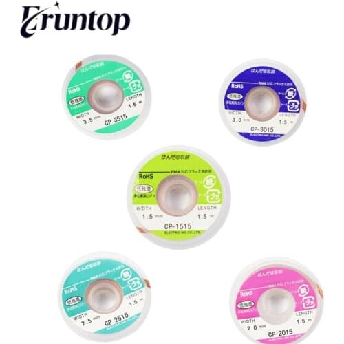 1Set 5PCS Soldering Desoldering Wire Solder Wick CP-1515 CP-2015 CP-2515 CP-3015 CP-3515