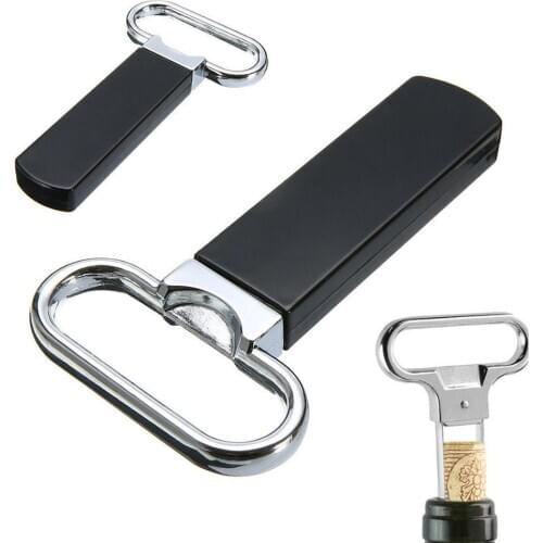 12.2cm x 6.4cm Two-Prong Cork Puller Wine Opener Red Wine Champagne Bottle Stopper Remover Tool For Kitchen Bar Supplies
