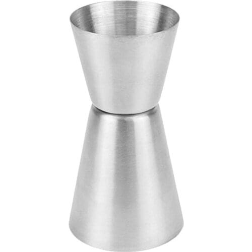 25/50ml Stainless Steel Bar Measures Jigger Party Wine Cocktail Dual Spirit Drink Measure Cup Bar Accessories