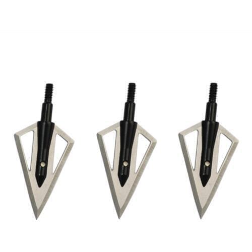 3/6Pcs 2 Blades Broadhead 100 Grian for Carbon Arrow Bolts Hunting Archery Bow Free Shipping Outdoor Sport Shooting