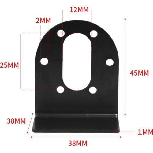 370/495/775 motor mount (L type) aluminum alloy metal bracket 37GB motor mount fixed mount