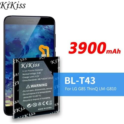 3900mAh BL-T43 Battery for LG G810, G8S ThinQ, G8S ThinQ Global, LMG810EA, LMG810EAW, LM-G810EAW Batteries