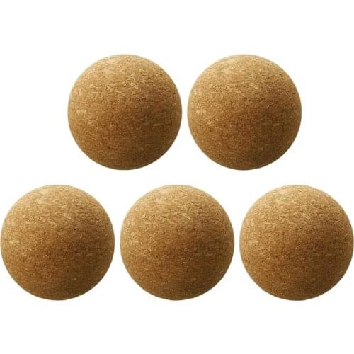 5 Pieces Wine Cork Ball Wooden Cork Ball Stopper For Wine Decanter Carafe Bottle Replacement (2.36 Inch/ 6 Cm)