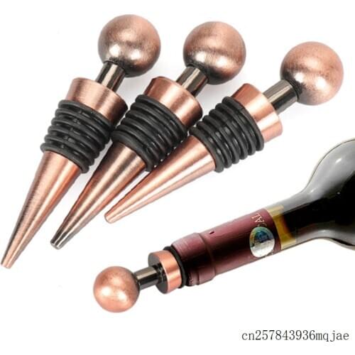 50pcs Wine Bottle Stopper Wine Storage Twist Cap Plug Reusable Vacuum Sealed