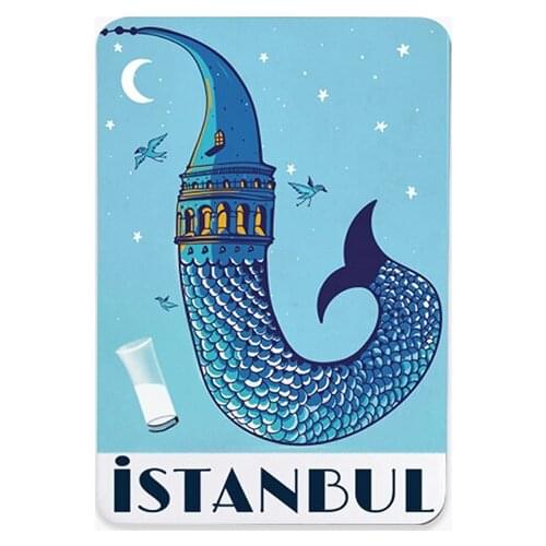 Anason isleri City Fridge Magnets