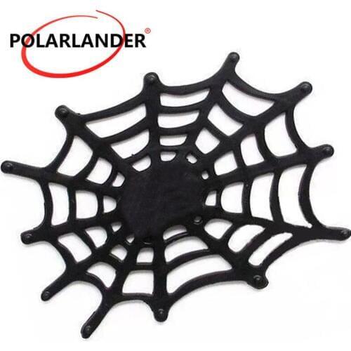 Car sticky pad anti-slip pad black spider web shape phones key non-slip skid mats Secure mobile phones coins MP3 Players