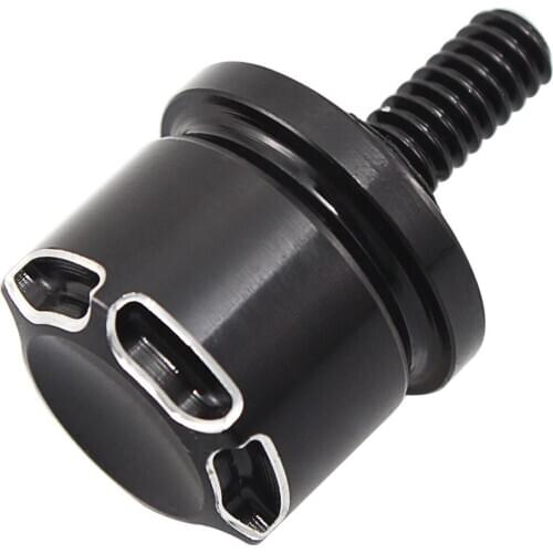 Black Edge Cut Rear Fender Seat Screw Bolt Mount Hardware For Harley 96-Up Sportster Dyna Touring Softail CVO Universal