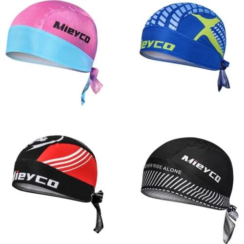 Womens Cycling Caps lightweight Sunshade Pro design Anti-sweat Polyester road Bike Headwear Gorra Ciclismo outdoor Bicycle caps