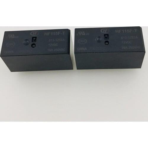 HF115F-T-012-1ZS3A 12VDC 16A 250VAC relays