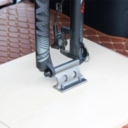 Bike Fork Mount Bicycle Truck Bed Roof Bike Rack Bike Fork Mount Block Truck Mount for MTB Road Bike