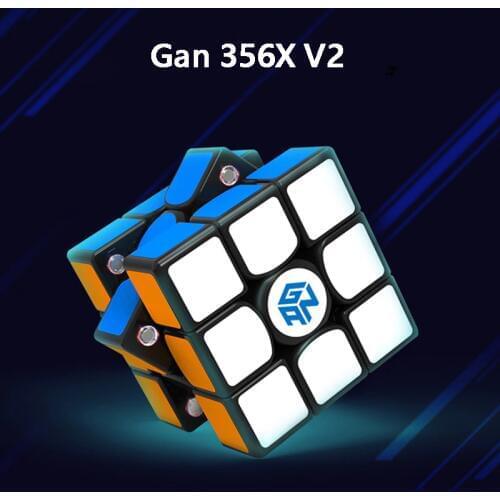 Newest Original Gan356 X V2 3x3x3 Magnetic Numerical IPG Professional GAN 356 X Updated 3x3 Magic Speed Cubes Educational Toys