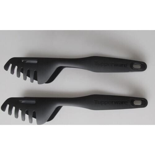 Tupperware Multi-Purpose Tongs, Ready to use Chef Pliers (2) Black Multi-Purpose Pliers