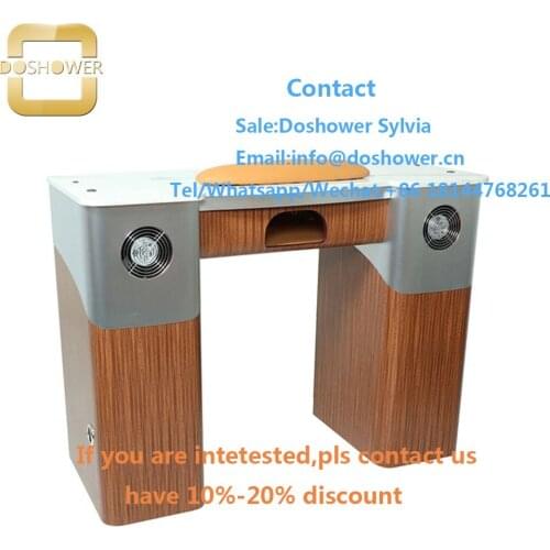 Nails sets wholsale with multi fashional manicure table for manicure table brown