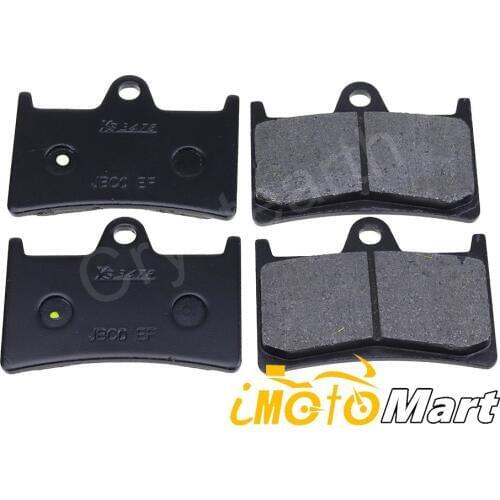 4pcs/set Motorcycle Front Brake Pads For Yamaha YZFR6 YZF-R6 YZF R6 1999 2000 2001 2002 2003 2004 2005 2006 2007 2008 2009 2010