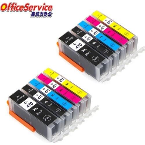 PGI-470 CLI-471 PGI470XL CLI471XL Compatible ink cartridge for canon MG5740 MG6840 MG7740 TS5040 TS6040 TS8040 TS9040 Printer