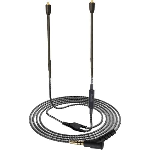 Detachable MMCX Cable for Shure SE215 SE315 SE425 SE535 SE846 Earphones Cable Cords With Mic and Without Mic