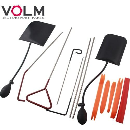 Universal Car Door Key Lost Lock Out Emergency Open Unlock Tool Kit+Air Pump Tools