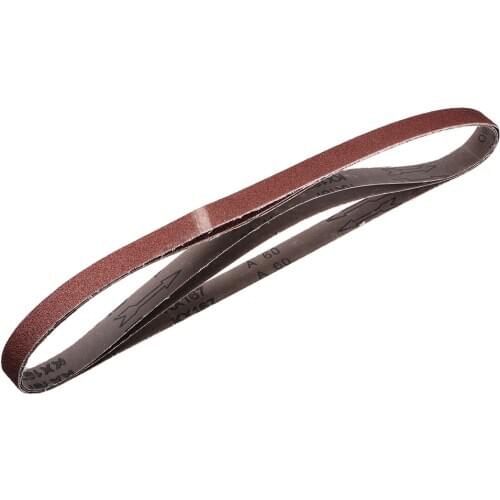 Uxcell Sanding Belt Aluminum Oxide Grit Sand Belts 60 Grit 3pcs