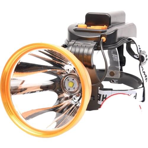9900W headlight glare rechargeable lithium led bright yellow head-mounted night fishing searchlight lamp hernia 3000 m