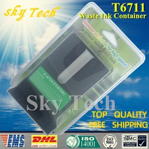T6711 Waste Ink Container / Maintenance box For Epson WF-3620DWF 3640DTWF 7110DTW 7610DWF 7620DTWF WF-3620 3640 WF-7110 etc