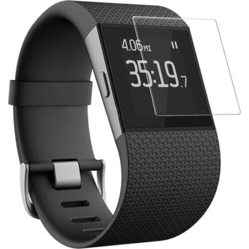 Tempered Glass Screen Protector for Fitbit Surge Smart Watch Screen Cover 9H 2.5D Premium Film 1/2/5 PCS Retail Package & Tools