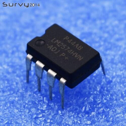 1/5PCS LM2574HVN-ADJ DIP-8 SIMPLE SWITCHER 0.5A Step-Down Voltage Regulator IC diy electronics