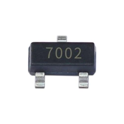 100pcs 2N7002 12W SOT23