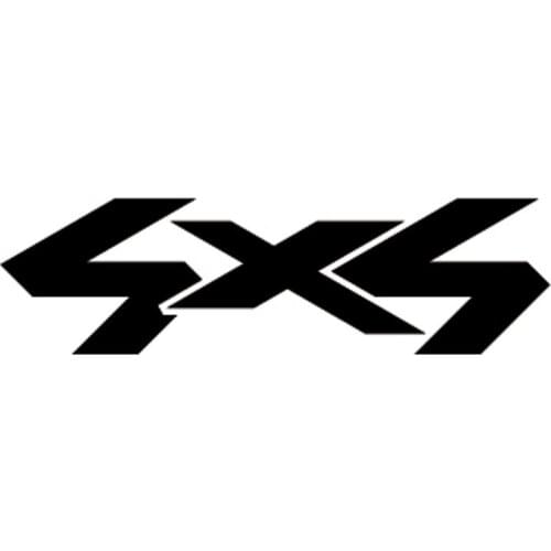 15cm*4.3cm 4X4 OFFROAD Funny Vinyl Car-styling Decal Black/Silver Car Sticker S6-3600