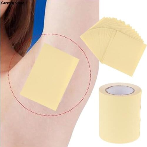 20 Sheets Dry Antiperspirant Sticker Keep Dry Sticker Disposable Armpit Prevent Sweat Pads Transparent Underarm