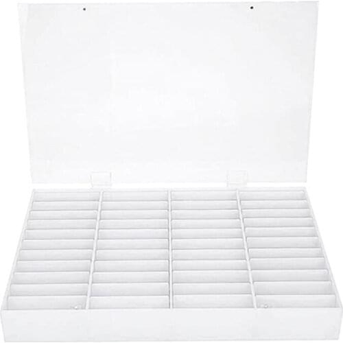 44 Grids Fake Nail Tips Color Display Holder Storage Box for Nails Art Decoration Container C1FF