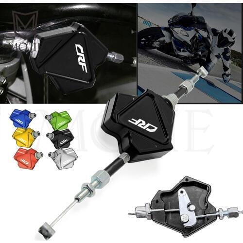 Motorcycle CNC Aluminum Stunt Clutch Lever Easy Pull Cable System For HONDA CRF 150 230 250 450 1000 R RX X F L M RALLY L