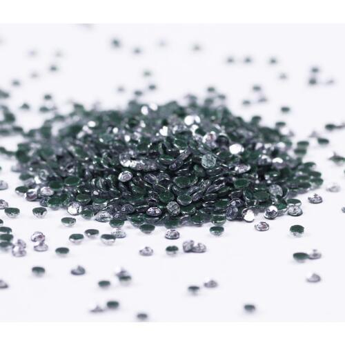 White Clean 3D Nail Art ss6 Glass/Crystal Nails HotFix Rhinestones DIY Round Acrylic Rhinestones