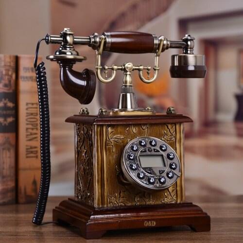 European antique telephone caller ID telephone landline Retro Vintage Antique